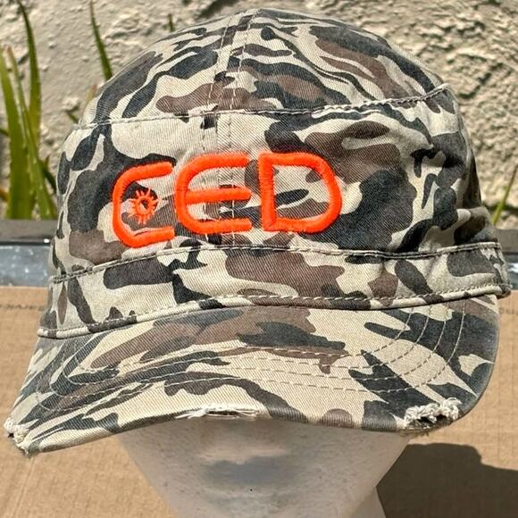 Camo CED Men's Hat - Picture 1 of 6